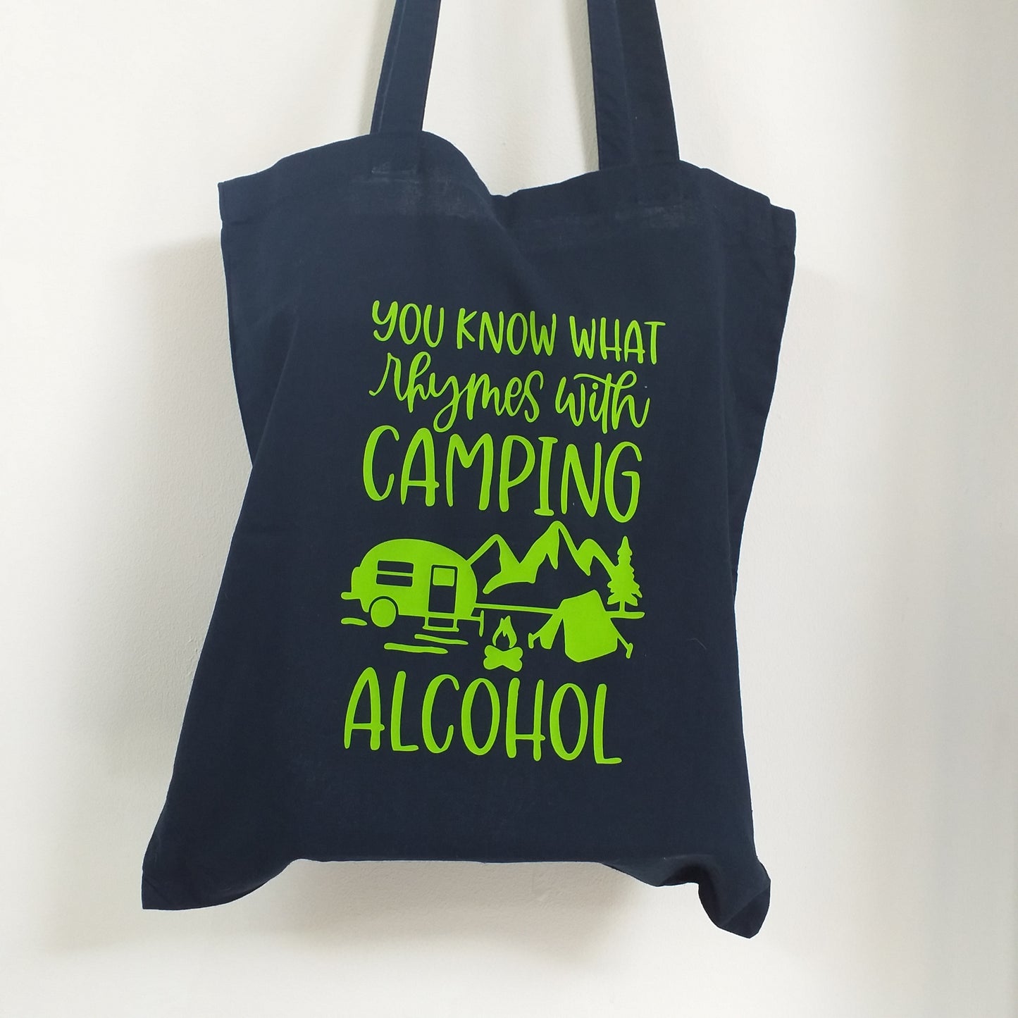 Tote bag for thirsty campers!