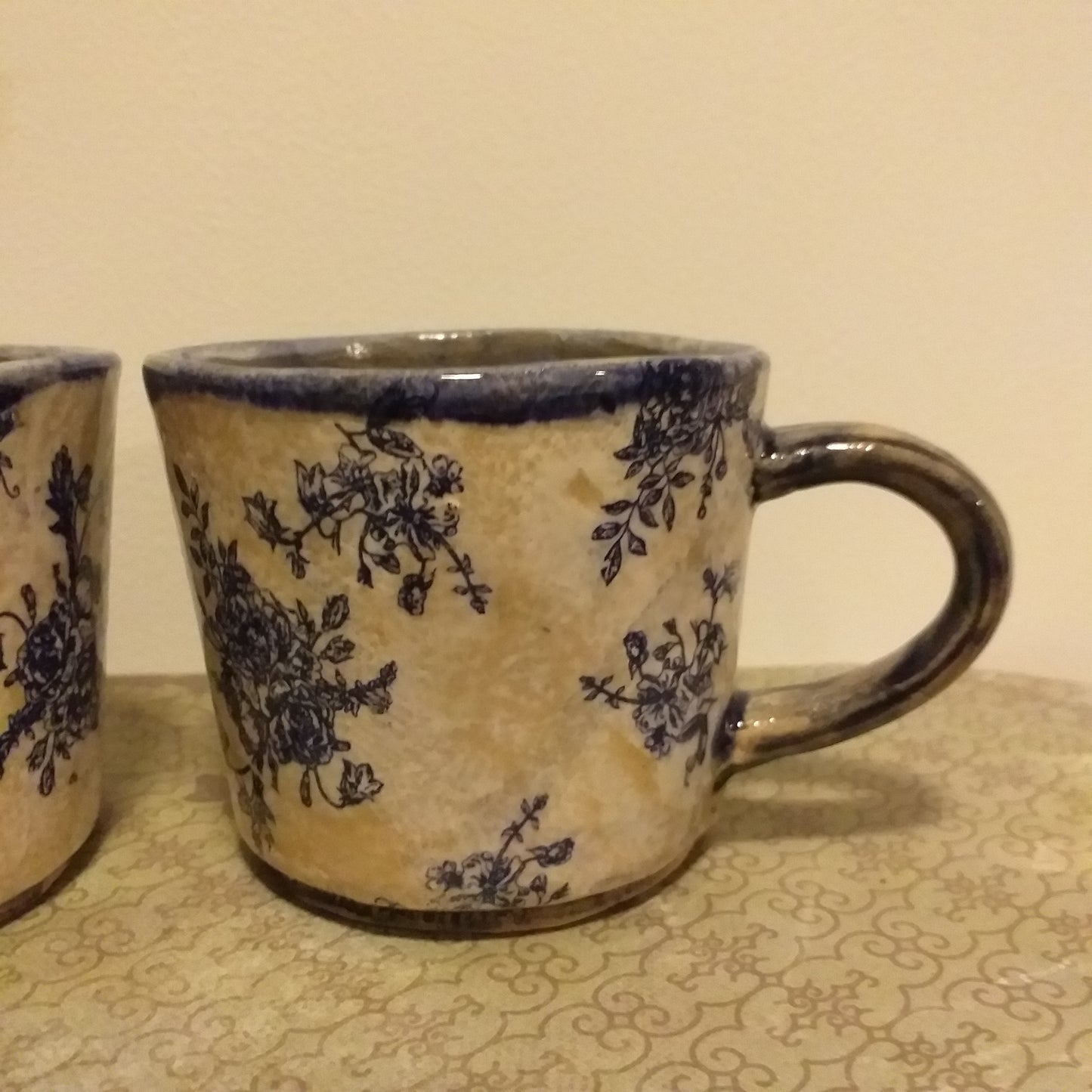 Ceramic Teacup, handbuilt
