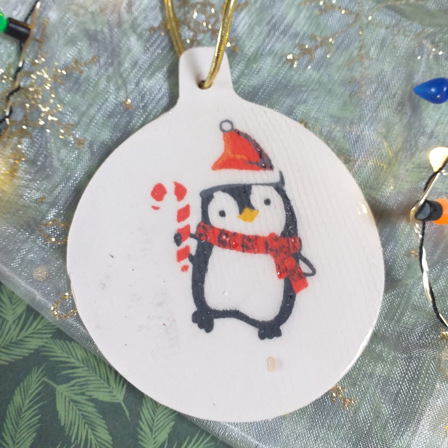 Penguin Tree Ornaments set of 3