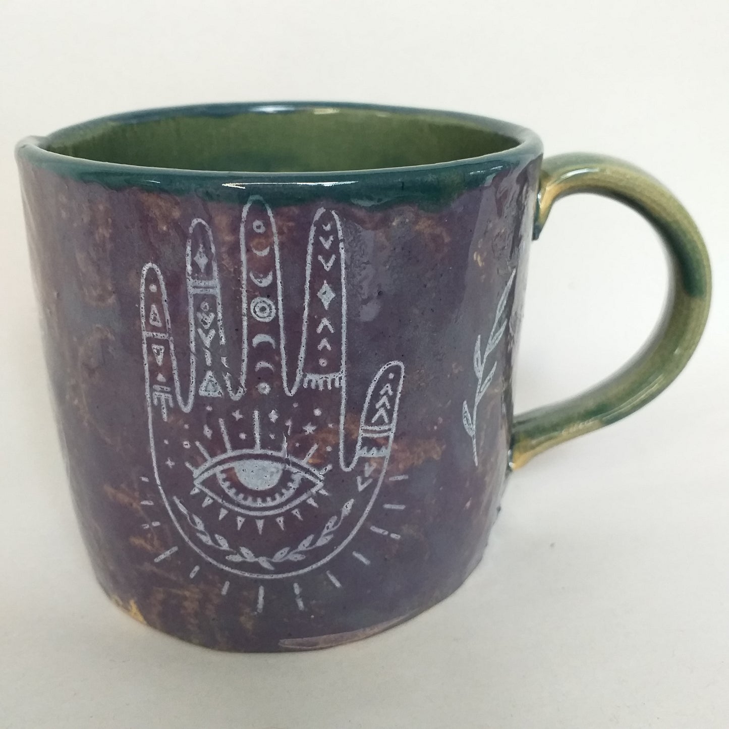 Ceramic Mug, handbuilt